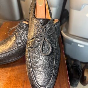 Mens Mezlan Black Leather Dress Shoes 9.5M(121)